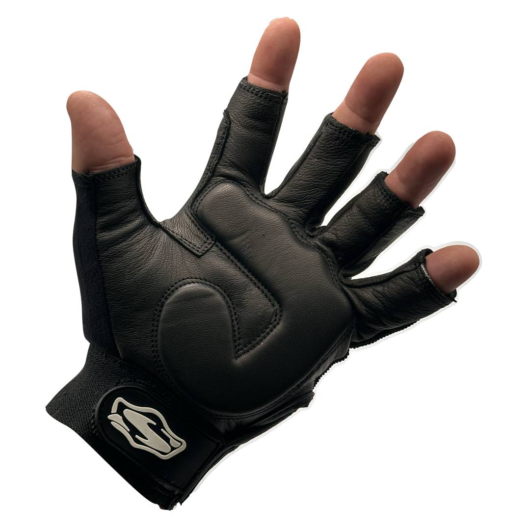 Leather Fingerless Glove