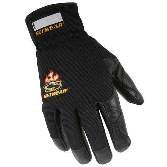 Pro Leather Black Glove